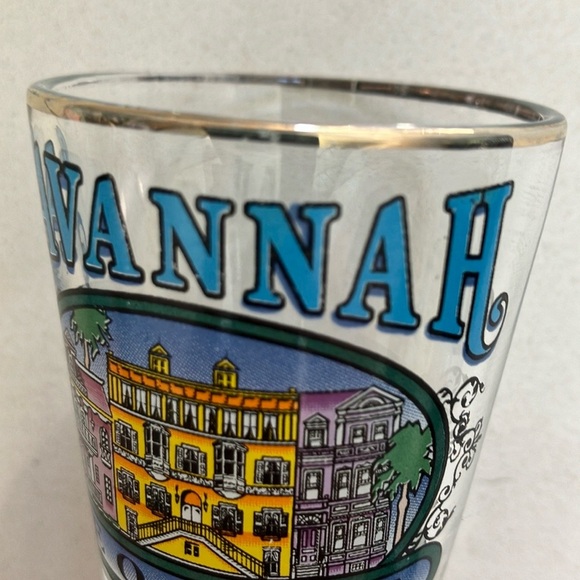 Collectible good condition Savannah Georgia Shot Glass - Picture 2 of 16
